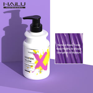 HaiLu all'ingrosso <span class=keywords><strong>Shampoo</strong></span> viola 500Ml rimuovere giallo Anti-ingiallimento colorante parrucchiere qualità marchio privato Made in Italy - Product Image 5