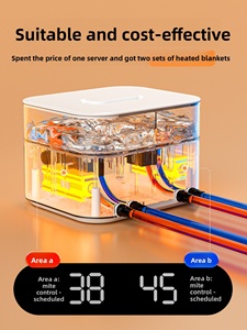 Colchón Eléctrico Multifuncional con Temperatura Constante, Control de Temperatura Dual, Lavable, de Poliéster, para Uso en las 4 Estaciones, para Hospital - Product Image 4