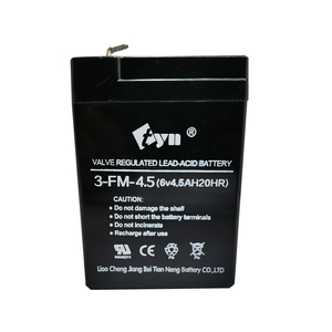鉛蓄電池6v4.5 6v5ah UPSソーラートロイの木馬充電式工場価格良質 - Product Image 1