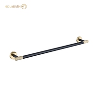 Hotel Modern Menggunakan Rak Handuk Tunggal Dinding 60cm Berbahan Stainless Steel dengan Finishing Brushed