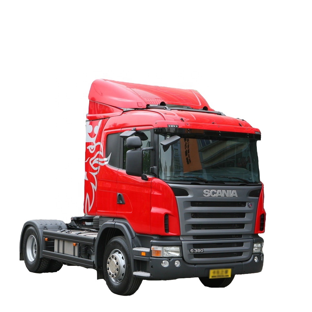 Высококачественная б/у головка Тяжелого Грузовика G380 LA6x2 MNA б/у трактор сканирующий трейлер