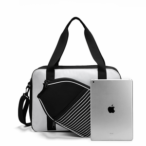 Sac à dos bandoulière personnalisé 2025, nouveau design, pour 2 raquettes de tennis ou de pickleball, sac à dos de sport d'extérieur avec compartiment pour balles - Product Image 3