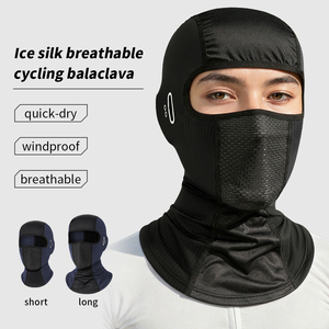 Nouveau masque facial rafraîchissant de haute qualité pour l'escalade en plein air, masque respirant en maille pour le cyclisme, doublure de casque de vélo, <span class=keywords><strong>cagoule</strong></span> - Product Image 1