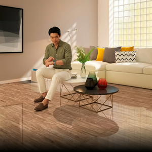 Pino Marrón 600x1200 Azulejos de porcelana brillante Superficie reflectante Premium para paredes de pisos Hecho EN LA India - Product Image 1