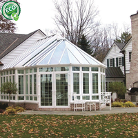 Serre en aluminium de style victorien Pavillon de jardin Gazebos Glass Wedding Glass House
