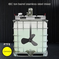 Agitador de tanque IBC de 2.2kw, dispersión de alta velocidad, Cubo de 1000L toneladas, mezclador eléctrico, viscosidad máxima de procesamiento, 1000cps