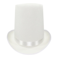 OEM vente en gros Halloween fête danse Performance Lincoln chapeau haut chapeau 20cm magicien accessoires de magie