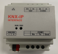 Enrutamiento IP Interfaz IP KNX Descargador KNX Gateway Knxip KNXIP