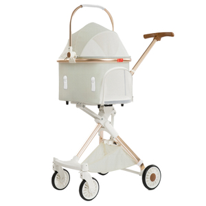 Best Seller hafif evcil hayvan arabası dayanıklı kediler arabası uygun evcil hayvan taşıyıcı tekerlekler ile - Product Image 5