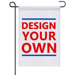 Wholesale Custom Double-Sided Pennant Cloth Garden <b>Flags</b> with Logo Any Color Anti-Wrinkle - Product Image 1