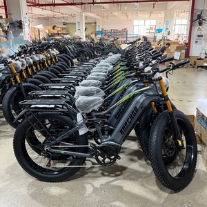 Bicicleta Eléctrica de Montaña de 7 Velocidades, Doble Suspensión, Frenos Hidráulicos, Gran Autonomía, BURCHDA RX80 48V20AH, Stock Europeo - Product Image 6