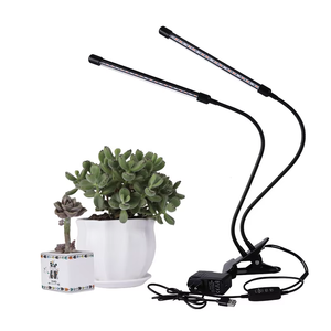 Lampes de culture pour plantes Joystar à 2 têtes, <span class=keywords><strong>LED</strong></span> USB de bureau avec gradation à 10 niveaux et minuterie pour plantes succulentes - Product Image 6