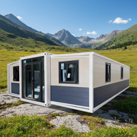Maison conteneur portable de 20 pieds, maisons préfabriquées, maison mobile de luxe pour habitation Ray-Zen