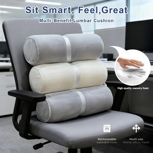<span class=keywords><strong>Coussin</strong></span> de <span class=keywords><strong>soutien</strong></span> <span class=keywords><strong>lombaire</strong></span> en coton PP multicouche, oreiller ergonomique pour soulager les douleurs dorsales pour chaise de bureau, voiture, <span class=keywords><strong>canapé</strong></span> - OEM/ODM - Product Image 6
