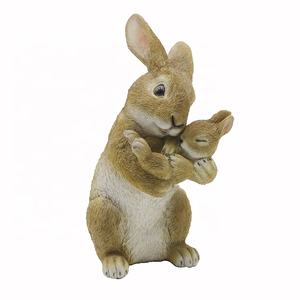 Statua animale decorazione da giardino <span class=keywords><strong>statuetta</strong></span> di coniglio, personalizzato a grandezza naturale simpatico animale <span class=keywords><strong>statuetta</strong></span> di coniglio ornamento - Product Image 6