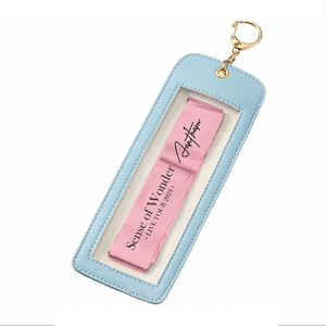 Porte-clés photo <span class=keywords><strong>portable</strong></span>, étui photo transparent, porte-clés en cuir, porte-clés avec étiquette, breloques pour sac, mémorial, mousqueton - Product Image 4