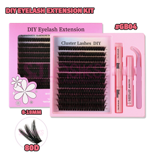 Kit <span class=keywords><strong>de</strong></span> dépose <span class=keywords><strong>de</strong></span> colle pour <span class=keywords><strong>cils</strong></span> DIY <span class=keywords><strong>à</strong></span> livraison rapide, extensions <span class=keywords><strong>de</strong></span> <span class=keywords><strong>cils</strong></span> individuels naturels faits <span class=keywords><strong>à</strong></span> la main 0,07 mm, courbure D - Product Image 4