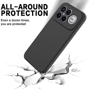 Étui en silicone liquide pour Xiaomi Redmi K90 Pro Max 5G / POCO F8 Ultra, coque arrière ultra douce avec dragonne amovible - Product Image 5