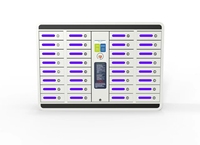 Casier intelligent électronique commercial à 32 portes avec charge rapide PD 30W pour téléphones et appareils électroniques