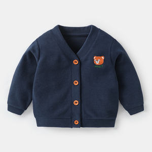 Ropa al por Mayor a Bajo Precio, Abrigo de Algodón para Niños Pequeños, Cierre de Botón, para Primavera y Otoño - Product Image 5