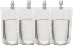 Pochette de Forme en Plastique de Qualité Alimentaire, Sac <span class=keywords><strong>d</strong></span>'Emballage pour Boissons, Sachet de <span class=keywords><strong>Jus</strong></span> <span class=keywords><strong>d</strong></span>'<span class=keywords><strong>Orange</strong></span> Injecté, Pochette à <span class=keywords><strong>Jus</strong></span> Personnalisée en Forme de Bouteille - Product Image 4