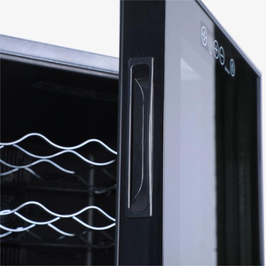 Thông Minh Điều Khiển Cảm Ứng Kép Khu Rượu Vang Mát Tủ Lạnh Với Cửa Kính Hộ Gia Đình Nhỏ Điện Miễn Phí-Đứng Cho Ngoài Trời Xe Khách Sạn - Product Image 5