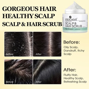 Nhãn Hiệu Riêng Chăm Sóc Tóc Làm Sạch Sâu Kiểm Soát Dầu Chống Fluffy Và Ngứa Muối Biển Dầu Argan Nhẹ Nhàng Da Đầu Tẩy Tế Bào Chết Da Đầu Chà - Product Image 5