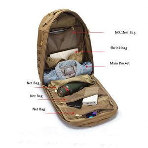 Muestra Gratuita, Mochila Táctica de Caza al por Mayor, Bolsa de Viaje, 45 Litros, Mediana - Product Image 6