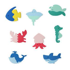2024 EVA mousse <span class=keywords><strong>bain</strong></span> jouet douche pour les tout-petits bébé eau jouets Original Premium éducatif flottant animaux Puzzles pour bébé - Product Image 1