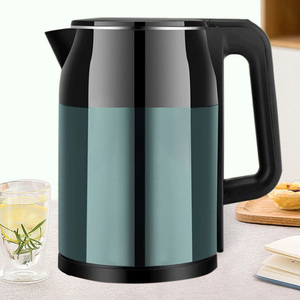 New 304 Stainless Steel Double Wall Electric <strong>Kettle</strong> 2L Capacity 360 Rotation Automatic Shut-off <strong>Fast</strong> <strong>Boil</strong> Home Commercial Use - Product Image 2