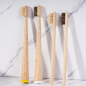 Vendita calda professionale Eco Friendly <span class=keywords><strong>spazzolino</strong></span> da denti di bambù grande <span class=keywords><strong>morbido</strong></span> cinghiale <span class=keywords><strong>spazzolino</strong></span> da denti di setola per adulti - Product Image 2
