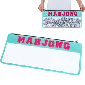 Caja de Mahjong Plegable de Lujo Estilo Americano, Ecológica, Duradera, Transpirable, Impermeable, Portátil, para Viajes - Product Image 4