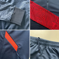 Benutzer definierte Fußball-Kit Fußball Kleidung Trikot tragen Fußball T-Shirt Uniform Set Team Fußball Trikots Günstige Full Set Fußball Uniform