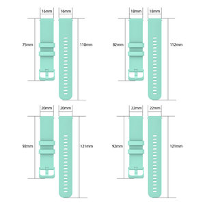 Bracelet de montre <span class=keywords><strong>sport</strong></span> 18mm 20mm 22mm pour <span class=keywords><strong>Garmin</strong></span> Vivoactive 6 5 4, <span class=keywords><strong>Venu</strong></span> 3 2 <span class=keywords><strong>2s</strong></span>, Forerunner 165 265 255 - Product Image 5