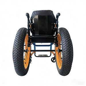 <span class=keywords><strong>Silla</strong></span> <span class=keywords><strong>de</strong></span> <span class=keywords><strong>Ruedas</strong></span> Manual Plegable con <span class=keywords><strong>Ruedas</strong></span> Grandes Todoterreno <span class=keywords><strong>para</strong></span> Nieve y <span class=keywords><strong>Playa</strong></span>, con Amortiguador, Certificación CE, Garantía <span class=keywords><strong>de</strong></span> 1 Año - Product Image 3