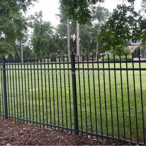 Fer galvanisé Fer forgé Panneau de tôle d'acier Panneaux de clôture en fer forgé Clôture en acier - Product Image 4