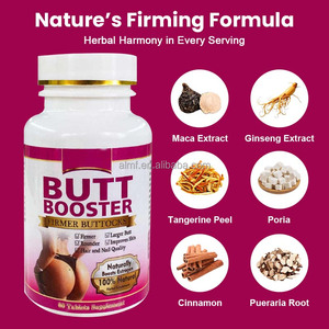 Натуральная травяная диетическая добавка для общего оздоровления, 60 таблеток, для улучшения состояния ягодиц - Product Image 3