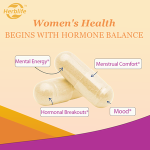 Suplementos para la Menopausia OEM para Mujeres, DIM con Isoflavonas de Soya, Trébol Rojo, Vitamina D3 y Pimienta Negra para el Apoyo del Equilibrio Hormonal - Product Image 3