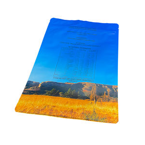 Pochette debout personnalisée avec impression numérique à fermeture éclair feuille d'aluminium finition mate étanche à l'humidité pour le lait lyophilisé - Product Image 4