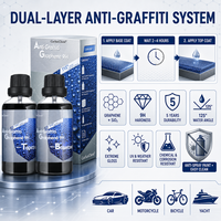 Commande en gros OEM – Revêtement céramique nano graphène anti-graffiti, dureté 9H, durée 5 ans, cire liquide pour detailing automobile professionnel