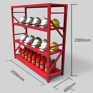 Estante de Supermercado con Conexión a Tierra Segura y Gestión de Cables, Construcción de Acero Ligero, Diseño de Montaje en Suelo - Product Image 1