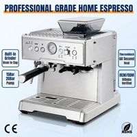 Macchina per Espresso Automatica con Macinacaffè Integrato, 15 Bar, Termoblocco, 1350W, OEM ODM, Logo Personalizzato, Vendita all'Ingrosso Diretta dalla Fabbrica
