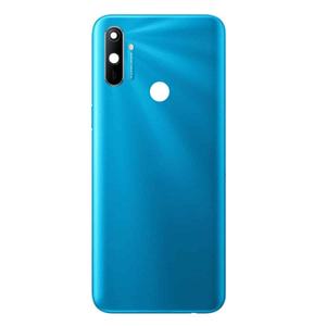 Cover Posteriore Blu per Realme C3 con Lente Fotocamera RMX2027, Parte di Ricambio - Product Image 1