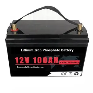12V 24V 50Ah 70Ah 100Ah 120Ah 150Ah 200Ah lifepo4锂离子电池磷酸铁锂太阳能充电蓄电池