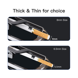 جهاز لف السجائر الأوتوماتيكي الكهربائي بالجملة سهل الاستخدام لأنابيب فلتر الأعشاب الجافة - Product Image 2