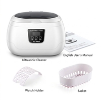 Nettoyeur à ultrasons GT-F5 pour pièces, bijoux, usage dentaire et domestique, portable, 43 kHz