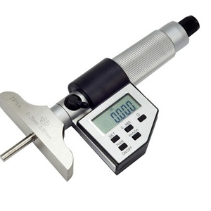 0-25 मिमी 0.001 मिमी xybi ब्रांड ip54 इलेक्ट्रॉनिक डिजिटल गहराई माइक्रोमीटर के बाहर - Product Image 3
