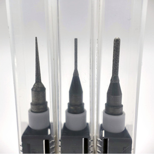 Services de Fabrication de Fraises Numériques de Haute Précision pour Dentisterie CAD/CAM en Céramique de Verre, Têtes de Fraises <span class=keywords><strong>MEKO</strong></span> à Tige de 3 mm - Product Image 3