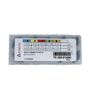 Herramientas de torneado de inserción CNC CERATIZITs CTPX715 herramientas de corte de alto rendimiento para resultados óptimos - Product Image 1