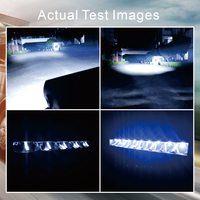 BRTLED Nouvelle barre lumineuse LED incurvée super fine 20/32/43 pouces à une seule rangée pour camions/véhicules tout-terrain, faisceau de conduite, étanche IP68
